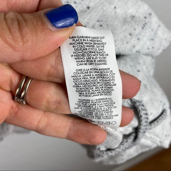 Cabi In Stitches Pullover Hooded Poncho Grey Side‎ Stitch Style 3473 Women's XXS - Picture 7 of 8